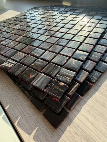 Glass mosaic tile - mosaic, wet