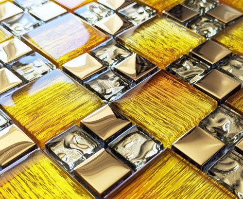 Luxury golden iridescent glass - luxury,
