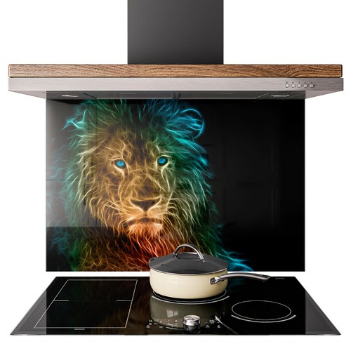Glass splashback kitchen - splashback, tile