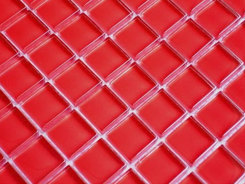 Sample a44 red - sample, off-cut