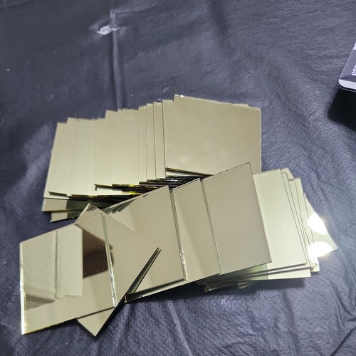 30pcs inch gold mosaic - 2x,