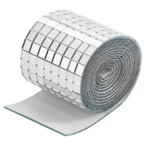 Mini silver glass - silver, tiles