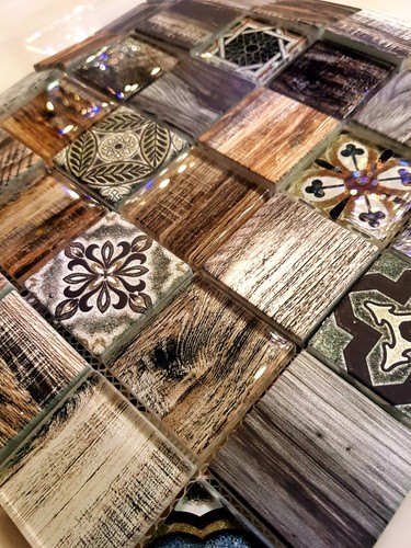 Thicker glass ceramic mosaic - thicker,