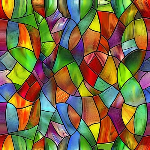 20x mosaic window stained - 20x,
