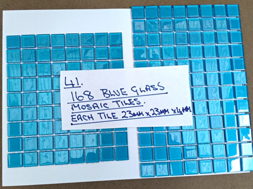 Glass mosaic wall tiles 168 - glass,