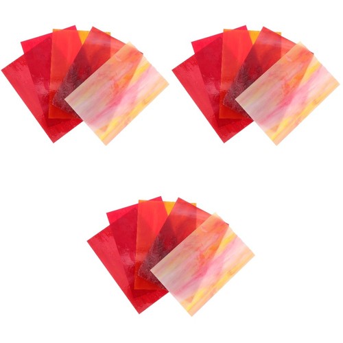 Durable glass tiles 15pcs - glass,