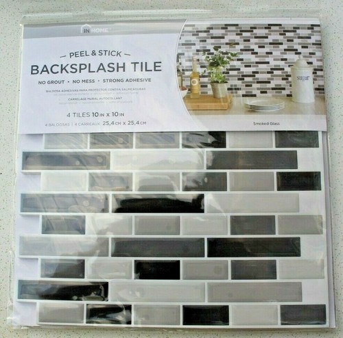 Inhome smoked glass - smoked, backsplash